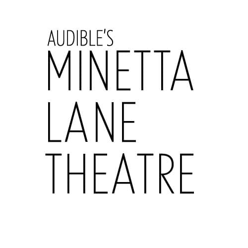 Audible's Minetta Lane Theatre logo